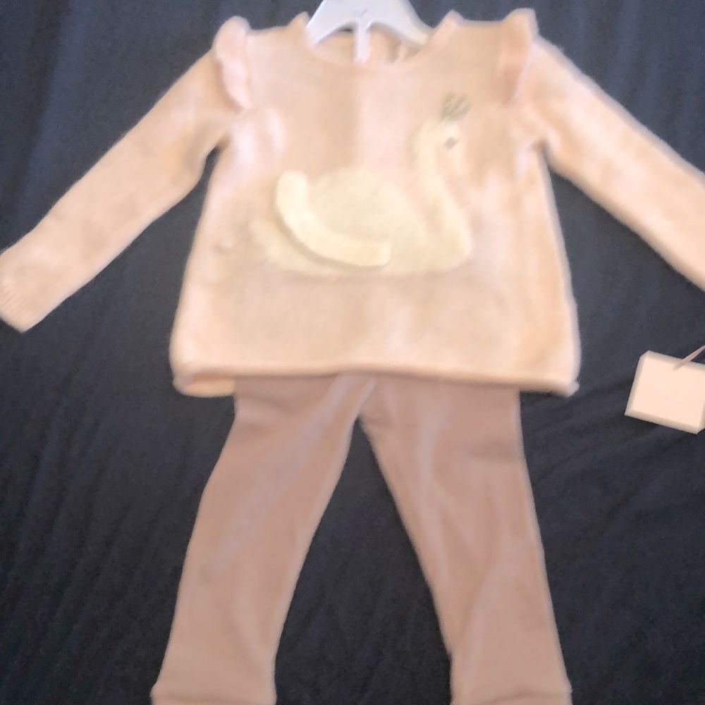 Brand new 12m sweater and ribbed leggings